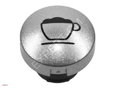 Кнопка капучино в серебре матовая для Jura Impressa X7