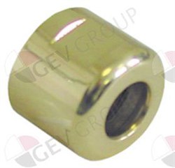 Гайка крана зажимная (полированая латунь) М20x1, d12,5мм, L21мм 57073 - фото 10052