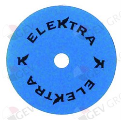 Стикер ручки d33,8 (синий) ELEKTRA 57206 - фото 10151