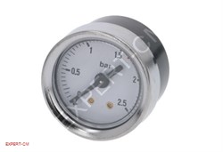 Манометр RANCILIO d40(44)мм шкала 0-2,5бар 1/8" 5110087 - фото 12104