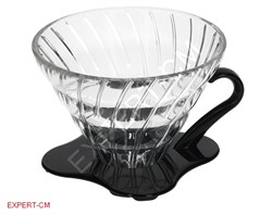 Воронка стекло Hario VDG-02B на 1-4 чашки 5117518 - фото 13839