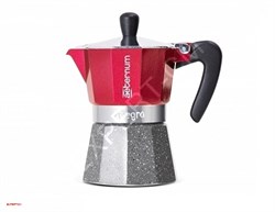 Гейзерная кофеварка Bialetti Aeternum Allegra Petra Rouge на 3 порции 5117702 - фото 13884