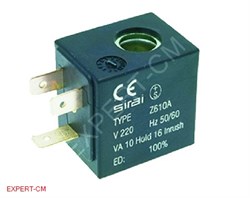 Катушка солен.клапана SIRAI/ASCO Z610A 230В, 10Вт, d10мм 5108010 - фото 14013