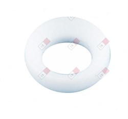 Втулка-упор в гайку крана пар/вода (тефлон) dd15х9мм h3,9мм 5107458 - фото 18020