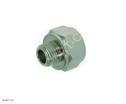 Фитинг прямой (никелированный) ø 1/4"M-3/8"F 5112117 - фото 20291
