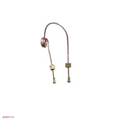 Трубка от бойлера до манометра CIMBALI/FAEMA 1/8"F-1/8"F L 500мм d1,27X2 5112122 - фото 20390