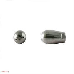 Насадка трубки крана пара Casadio/Cimbali/Faema d 6мм, резьба 1/8", 2 отв 1,5мм 5107483 - фото 20424