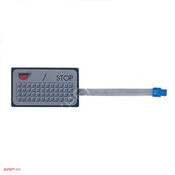 Мембрана сенсорной панели FAEMA SMART S (1кнопка) L73мм W44мм 5114378 - фото 20450