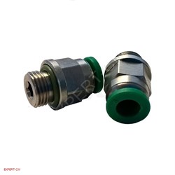 Соединение быстросъемное (фитинг) 1/8" для трубки d 4мм 5112128 - фото 20671