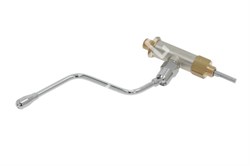 Кран пара (в сборе) 3/8"-3/8", трубка L190мм 56549 - фото 21634