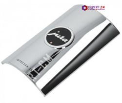 Панель дозатора хромированная лицевая Jura S9 One Touch 10290137 - фото 21849