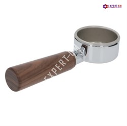 Холдер (рожок) без дна для кофеварки GAGGIA/PAVONI ручка дерево 5102224 - фото 22139