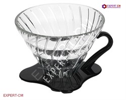 Воронка стекло Hario VDG-01B на 1-2 чашки 5117538 - фото 22452