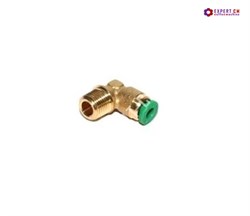 Соединение быстросъемное (фитинг угловой) 1/8" для трубки d 4мм 56794 - фото 23137