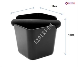 Нок-бокс пластик для кофe черный h12xd11см для кофe 5117607 - фото 23707