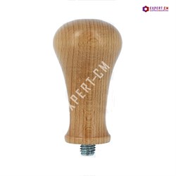 Ручка темпера ореховое дерево M10 х 1,5мм 5117263 - фото 23912