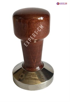 Темпер сталь с коричневой ручкой (дерево) d58,55мм EXPERT-CM 5017013 - фото 24677