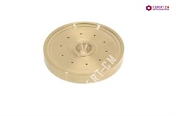 Диффузор группы ELEKTRA d57мм H8.5мм 10отв.d1,2мм (латунь) 5103199 - фото 24964