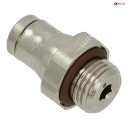 Штуцер Ag 1/8  4 мм 10205011 - фото 25160