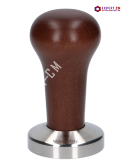 Темпер ESSENTIAL (сталь) с дер. ручкой (темно-коричневый) d48мм 5117846 - фото 25350