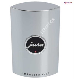 Крышка диспенсера серебряная для Jura XS90 65745 0290183 - фото 26919