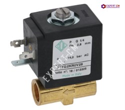 Соленоидный клапан ODE 230В 8Вт 2х поз., 1/4" отверстие ø 2,8 мм 5108046 - фото 29647