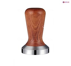 Темпер сталь с деревянной ручкой (Coffee Tamper) 58мм 5017161 - фото 30769