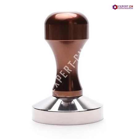 Темпер сталь с алюминиевой ручкой (коричневой) 58мм 5017006 - фото 32560