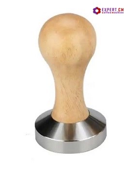 Темпер сталь ручка светлое дерево (Coffee Tamper) 58мм 5017163 - фото 32589