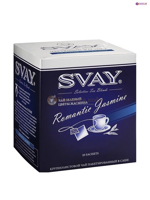 Чай Svay зеленый Romantic Jasmine (Чарующий жасмин) ( 20саше по 2гр.) 000969 - фото 34468