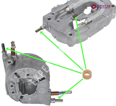 Втулка переходника Delonghi ESAM, ECAM, ETAM Аналог 5332239300 10405060 - фото 36819