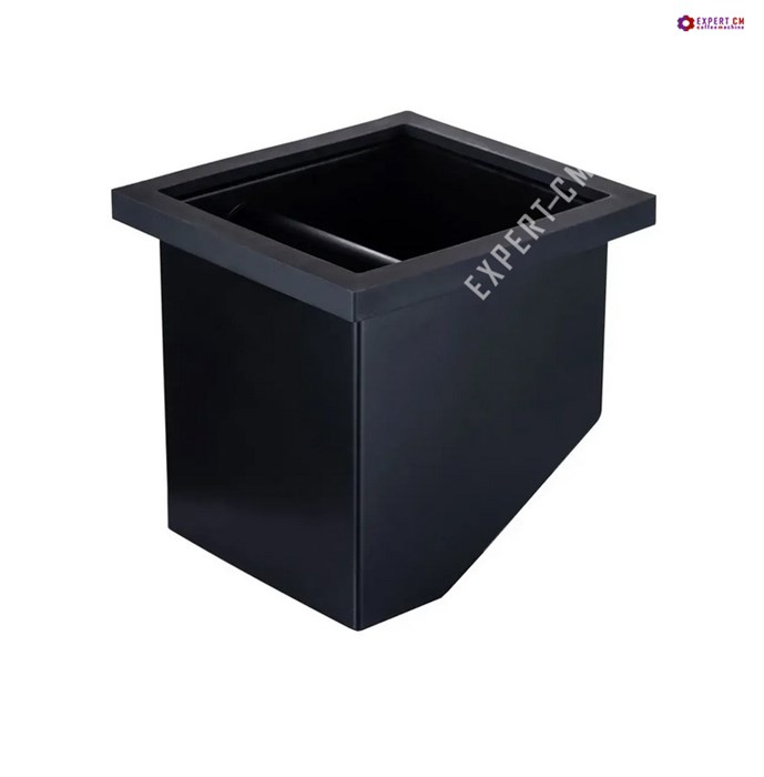 Нок-бокс Knock Box встраиваемый, без дна со скосом, черный сталь 185 х 170 х 170 мм 5117610 - фото 37484