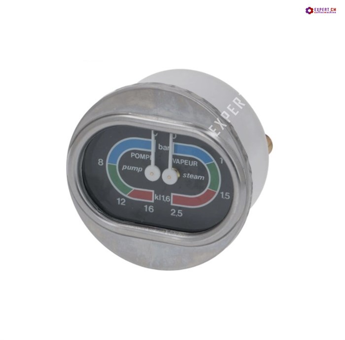 Манометр d63мм 2х шкала 0-2,5бар 0-16бар 1/8" 407710 CONTI *** 5110088 - фото 38285