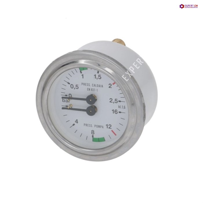 Манометр NUOVA SIMONELLI VICTORIA ARDUINO d63мм 2х шкала 0-2.5бар 0-16бар *** 5110129 - фото 38369