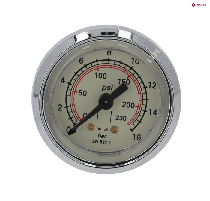 Манометр помпы RANCILIO d40мм шкала 0-16бар 1/8" *** 5110170 - фото 38565