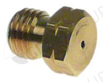 Форсунка группы d0,8мм, М6х0,75 L9мм (латунь) 5103172 - фото 5628