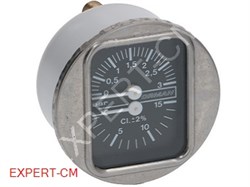 Манометр BEZZERA d63мм 2х шкала 0-2,5бар/0-15бар 1/8' 5110082 - фото 6102