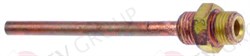 Инжектор теплообменника (медь) d6 мм, L80 мм 1/4" внеш.-1/4" вне 5106006 - фото 8692