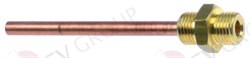 Инжектор теплообменника (медь) d6 мм, L79 мм 1/4" внеш.-1/4" вне 54446 - фото 8693