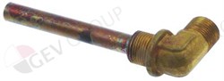 Инжектор теплообменника Astoria C.M.A/WEGA (медь) d10 мм, L75 мм 3/8" внеш.-3/8" 5106008 - фото 8694
