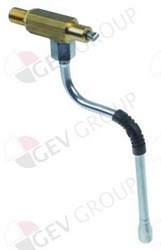 Кран пара в сборе 3/8", d10 мм L210 мм 55640 - фото 9486