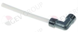 Инжектор теплообменника d6 мм, L86 мм 1/4" внеш.-1/4" внеш. 56446 - фото 9766