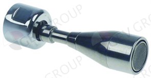Трубка воды M20x1 d23,5мм L80мм (хром) ELEKTRA 57047