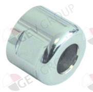 Гайка крана зажимная (хром) М20x1, d12,5мм, L21мм 57072