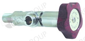Кран пар/вода в сборе (хром) ELEKTRA v1 57094
