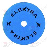 Стикер ручки d33,8 (синий) ELEKTRA 57206
