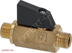 Кран шаровой 1/4"НН L57,5мм ASTORIA CMA/MCE/WEGA 5107174