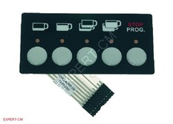 Сенсорная мембрана управления 5 кнопок WEGA POLARIS, SPHERA 5114273