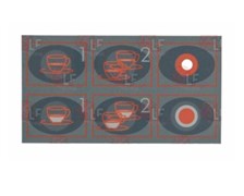 Стикер кнопочной панели 5 кнопок FUTURMAT/ITALCREM/GAGGIA 5114368