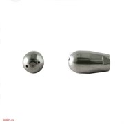 Насадка трубки крана пара Casadio/Cimbali/Faema d 6мм, резьба 1/8", 2 отв 1,5мм 5107483